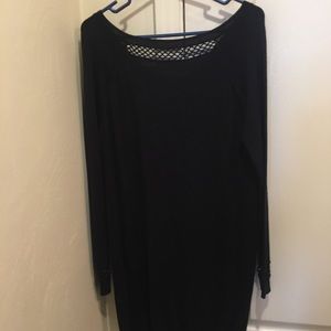 Black Roxy Sweater Dress